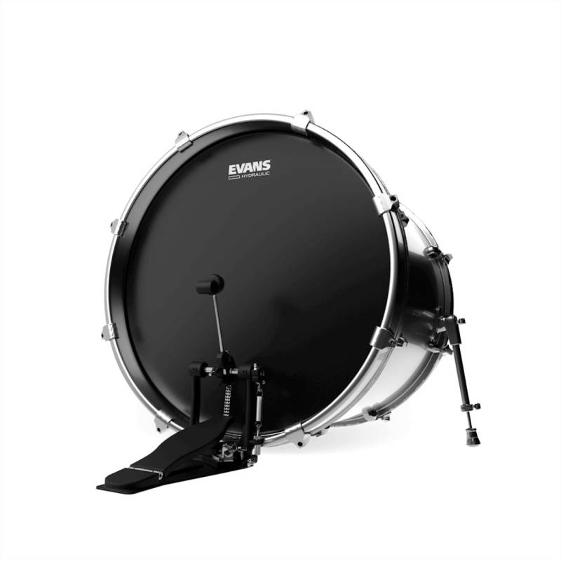 Пластик для бас-барабана Evans 22" HYDRAULIC BLACK Bass