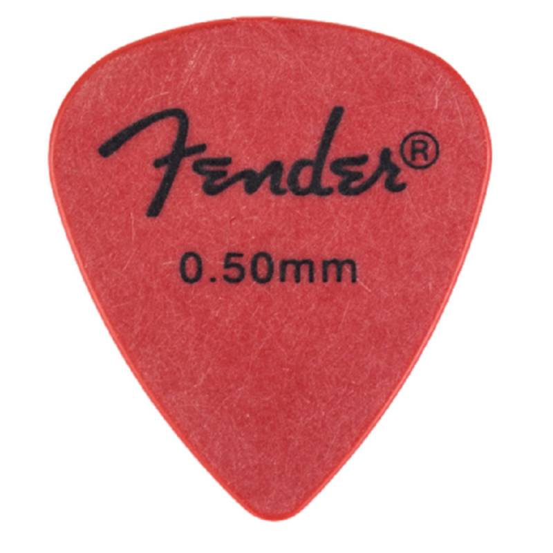 Медиаторы Fender 351 Shape Touring Red Thin Player's Pack 0.50 mm 0987351700 (12 шт.)