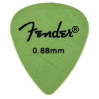 Медиаторы Fender 351 Shape Rock-On Surf Green Medium/Heavy Player's Pack 0.88 mm 0987351850 (12 шт.)