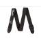 Ремінь універсальний Fender Black Polyester Guitar Strap White Logo