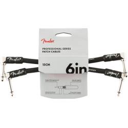 Інструментальний кабель Fender Professional Series Instrument Cables 15cm (6inch) Angle/Angle (2-Pack) 0990820023