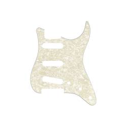Пікгард панелі FENDER 11-HOLE MODERN-STYLE STRATOCASTER S/S/S PICKGUARDS AGED WHITE MOTO Пікгард панелі FENDER 11-HOLE MODERN-STYLE STRATOCASTER S/S/S PICKGUARDS AGED WHITE MOTO