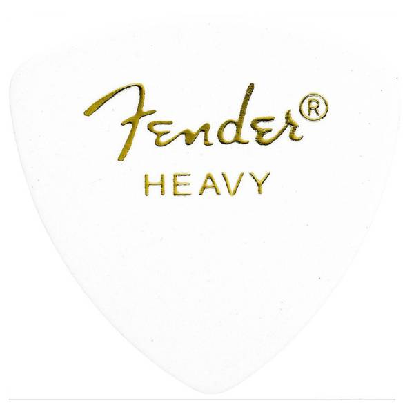 Медиатор Fender 346 Shape Classic Celluloid Pick Heavy (1 шт.)