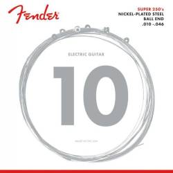 Струны для электрогитары Fender 250R Super Nickel-plated Steel Regular 10/46