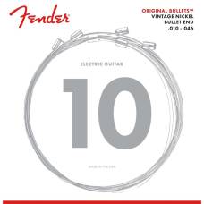 Струни для електрогітари Fender 3150R Original Bullets Pure Nickel Bullet End 10/46
