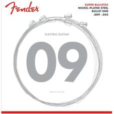 Струни для електрогітари Fender 3250L Super Bullets Nickel-Plated Steel 9/42
