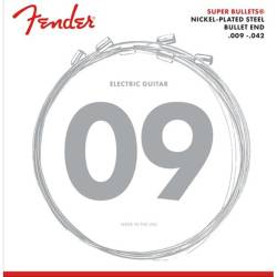 Струни для електрогітари Fender 3250L Super Bullets Nickel-Plated Steel 9/42