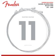 Струни для електрогітари Fender 3250M Super Bullets Nickel-Plated Steel 11/49