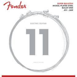 Струни для електрогітари Fender 3250M Super Bullets Nickel-Plated Steel 11/49