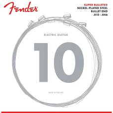 Струны для электрогитары Fender 3250R Super Bullets Nickel-Plated Steel 10/46
