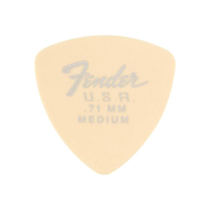 Медіатори FENDER 346 SHAPE DURA-TONE 0.71 DELRIN PICKS OLYMPIC WHITE (12 шт.)