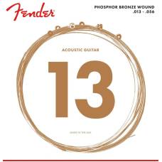 Струни для акустичної гітари Fender 60M Phosphor Bronze 13/56