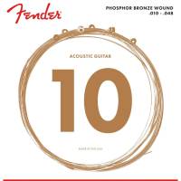 Струны для акустической гитары Fender 60XL Phosphor Bronze 10/48