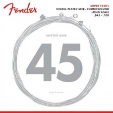 Струны для бас-гитары Fender 7250ML Nickel Plated Steel Roundwound Medium Light 45/100