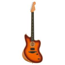 Електроакустична/напівакустична гітара Fender American Acoustosonic Jazzmaster Tobacco Sunburst