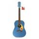 Акустическая гитара FENDER CD-60S FSR BLUE PEARL YELLOW PICKGUARD