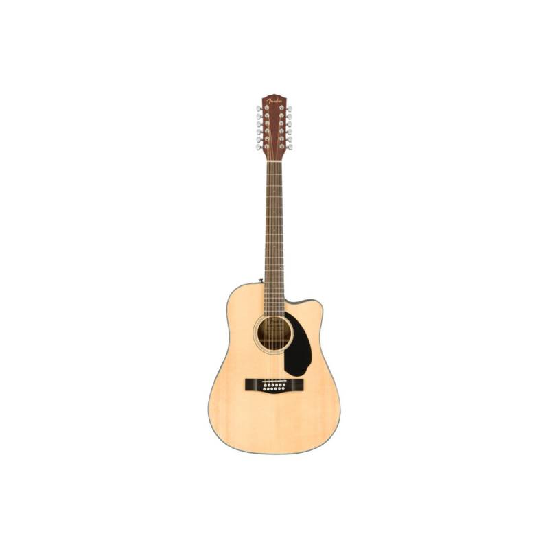 Электроакустическая гитара FENDER CD-60SCE Dreadnought 12-string WN Natural