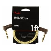 Кабель инструментальный FENDER CABLE DELUXE SERIES 1' TWEED