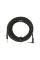 Кабель инструментальный FENDER CABLE DELUXE SERIES 25' ANGLED BLACK TWEED