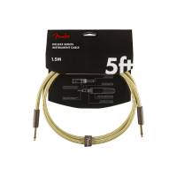 Кабель инструментальный  FENDER CABLE DELUXE SERIES 5' TWEED