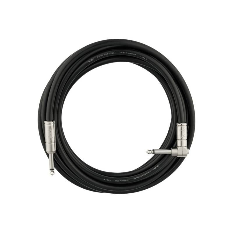 Інструментальний кабель FENDER CABLE PROFESSIONAL SERIES KILL SWITCH 15' ANGLED BLACK