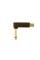 Кабель инструментальный FENDER CABLE DELUXE SERIES 6" PATCH TWEED
