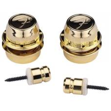Стреплоки для ремня Fender FSLG1 Strap Locks Gold
