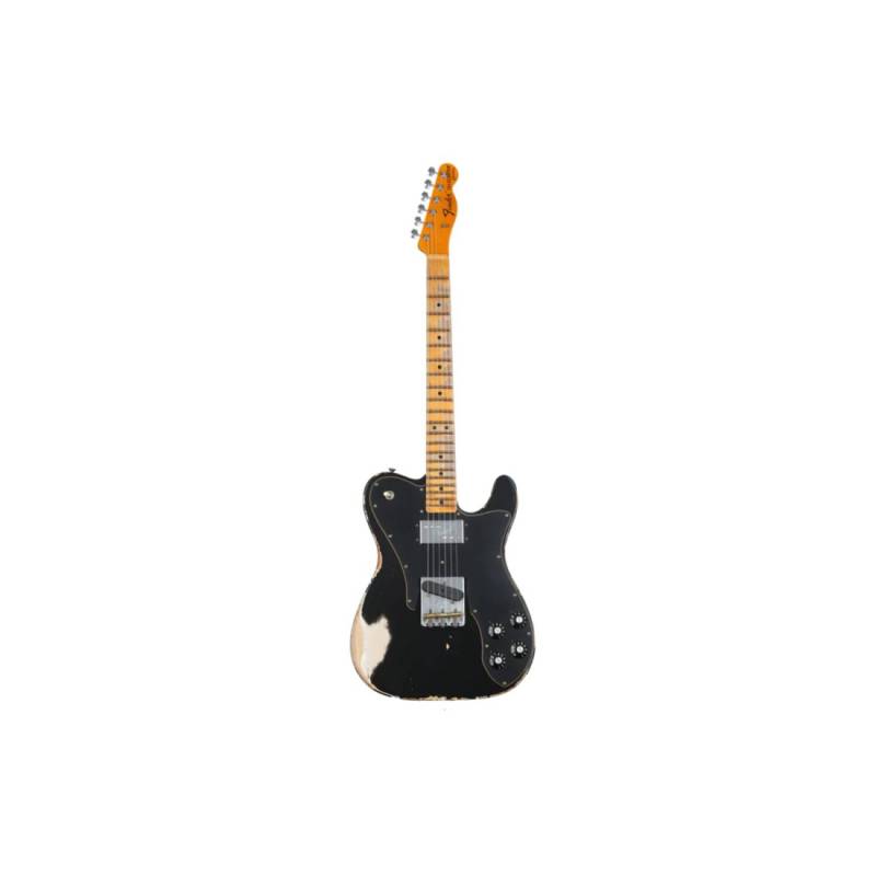 Электрогитара FENDER CUSTOM SHOP LIMITED EDITION '70S TELECASTER CUSTOM HEAVY RELIC AGED BLACK