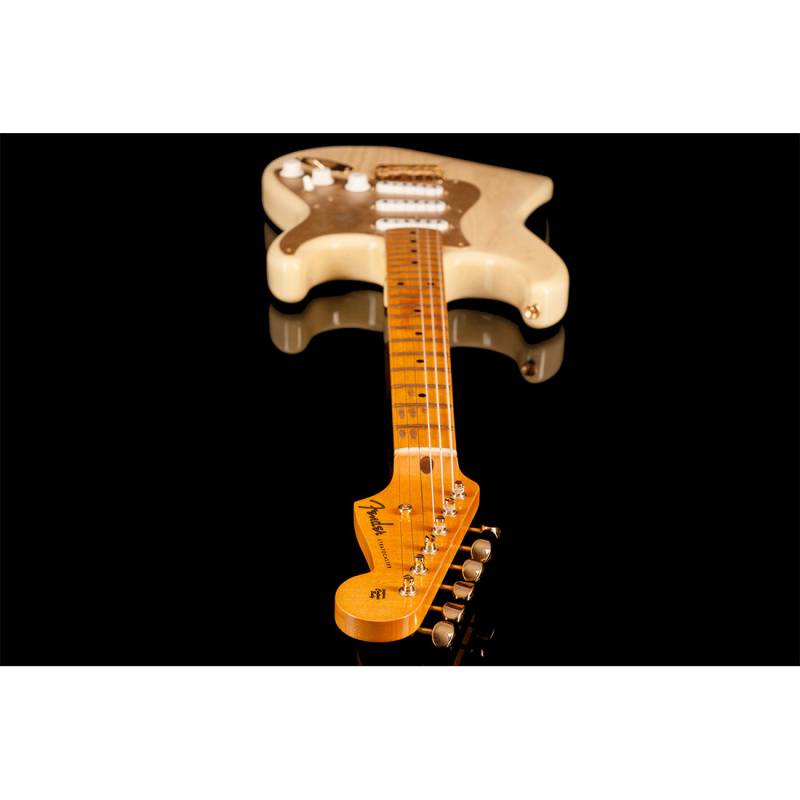 Электрогитара FENDER CUSTOM SHOP LIMITED EDITION '55 HARDTAIL STRATOCASTER JOURNEYMAN RELIC GOLD HARDWARE NATURAL BLONDE