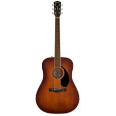 Електроакустична гітара Fender PD-220E Dreadnought All MahoganyWith Case Aged Cognac Burst