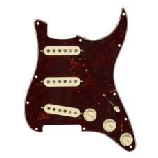 Пікгард зі звукознімачами FENDER PRE-WIRED STRAT PICKGUARD CUSTOM SHOP FAT 50'S SSS TORTOISE SHELL