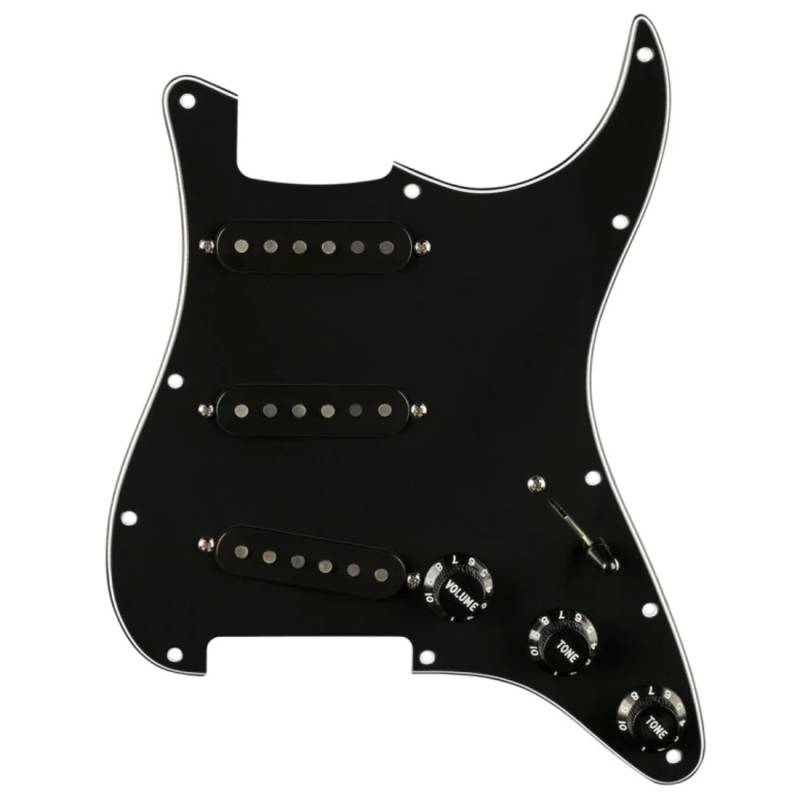 Пикгард со звукоснимателями FENDER PRE-WIRED STRAT PICKGUARD PURE VINTAGE '59 W/RWRP MIDDE