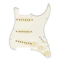 Пикгард со звукоснимателями FENDER PRE-WIRED STRAT PICKGUARD VINTAGE NOISELESS WHITE