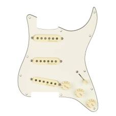 Пикгард со звукоснимателями FENDER PRE-WIRED STRAT PICKGUARD VINTAGE NOISELESS WHITE