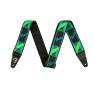 Ремінь для гітари FENDER STRAP 2" NEON MONOGRAMMED GREEN BLUE