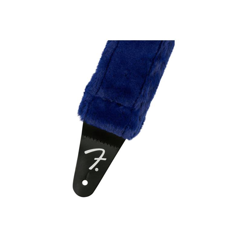 Ремень для гитары FENDER STRAP 2" POODLE PLUSH STRAP BLUE