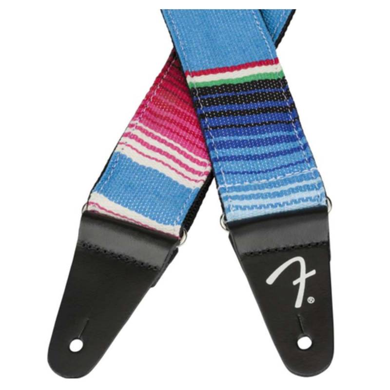Ремінь для гітари FENDER STRAP 2" SERAPE BLUE MULTI