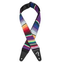 Ремень для гитары FENDER STRAP 2" SERAPE PURPLE MULTI