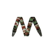 Ремінь для гітари FENDER STRAP 2" WEIGHLESS CAMO WOODLAND