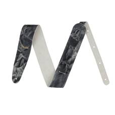 Ремень для гитары FENDER STRAP TIE DYE LEATHER BLACK