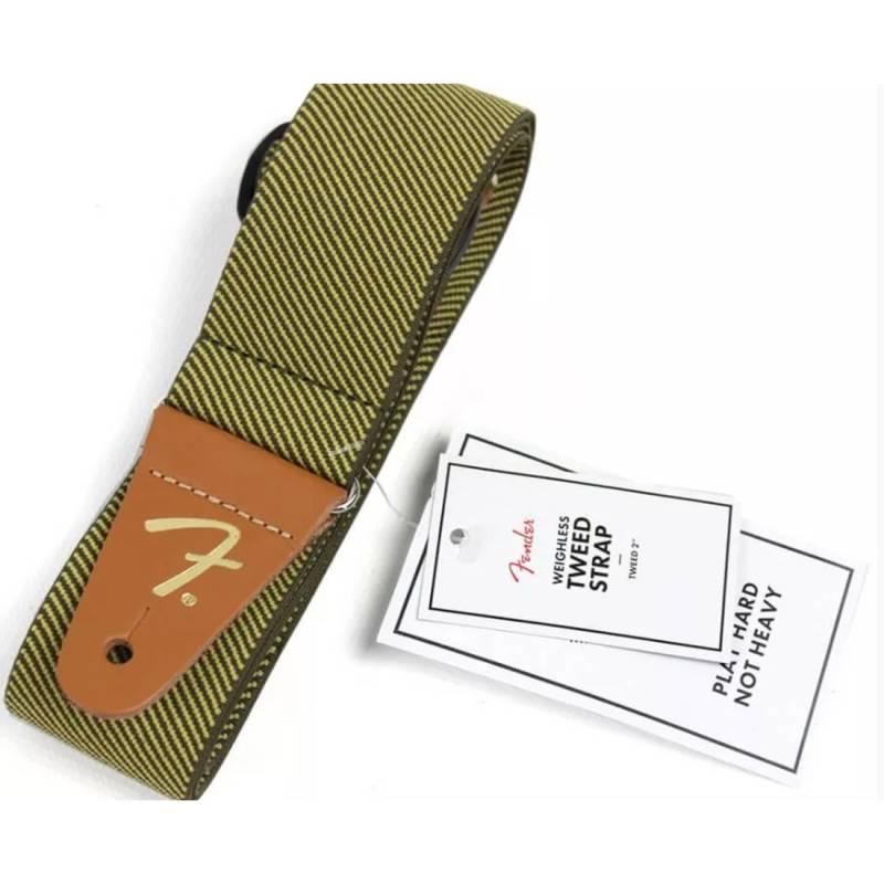 Ремінь універсальний FENDER STRAP 2 WEIGHLESS TWEED