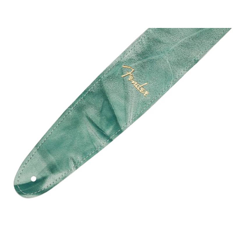 Ремень для гитары Fender Strap Tie Dye Leather Sage Green