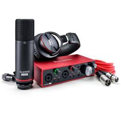 Комплект для звукозапису Focusrite Scarlett 2i2 Studio 3rd Gen