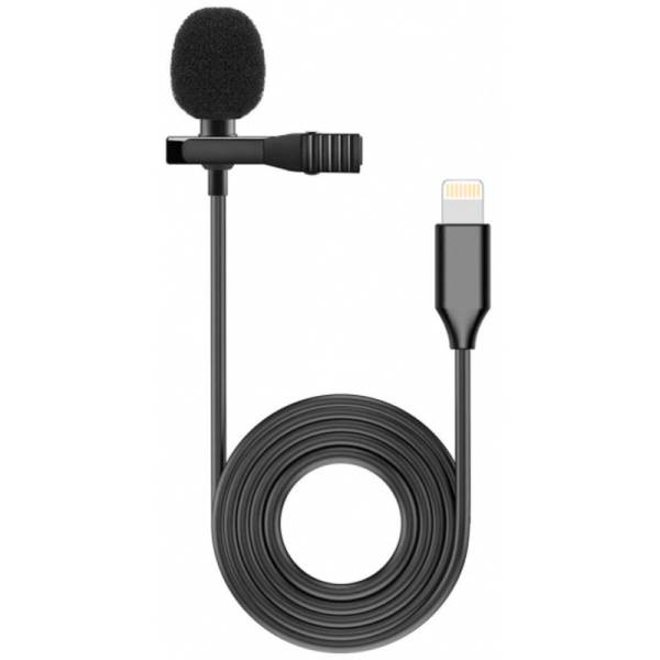 Микрофон петличный Fzone K-06 LAVALIER MICROPHONE (Lighting)