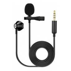 Мікрофон петличний Fzone KM-03 MICROPHONE LAVALIER W/EARPHONE