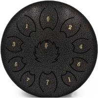Глюкофон FZONE STD6I11N Black STEEL TONGUE DRUM