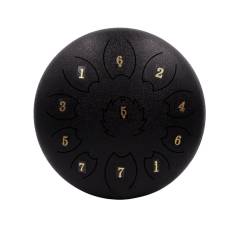 Глюкофон FZONE STD8I11N Black STEEL TONGUE DRUM