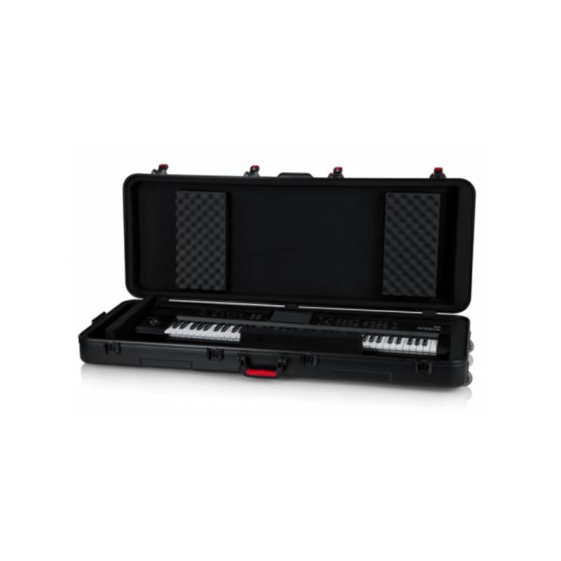 Кейс для синтезатора GATOR GTSA-KEY76 TSA ATA Molded 76-note Keyboard Case w/ Wheels