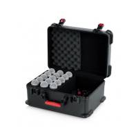  Gator GTSA-MIC15 - CASE W/DROPS FOR 15 MICS