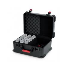 Gator GTSA-MIC15 - CASE W/DROPS FOR 15 MICS